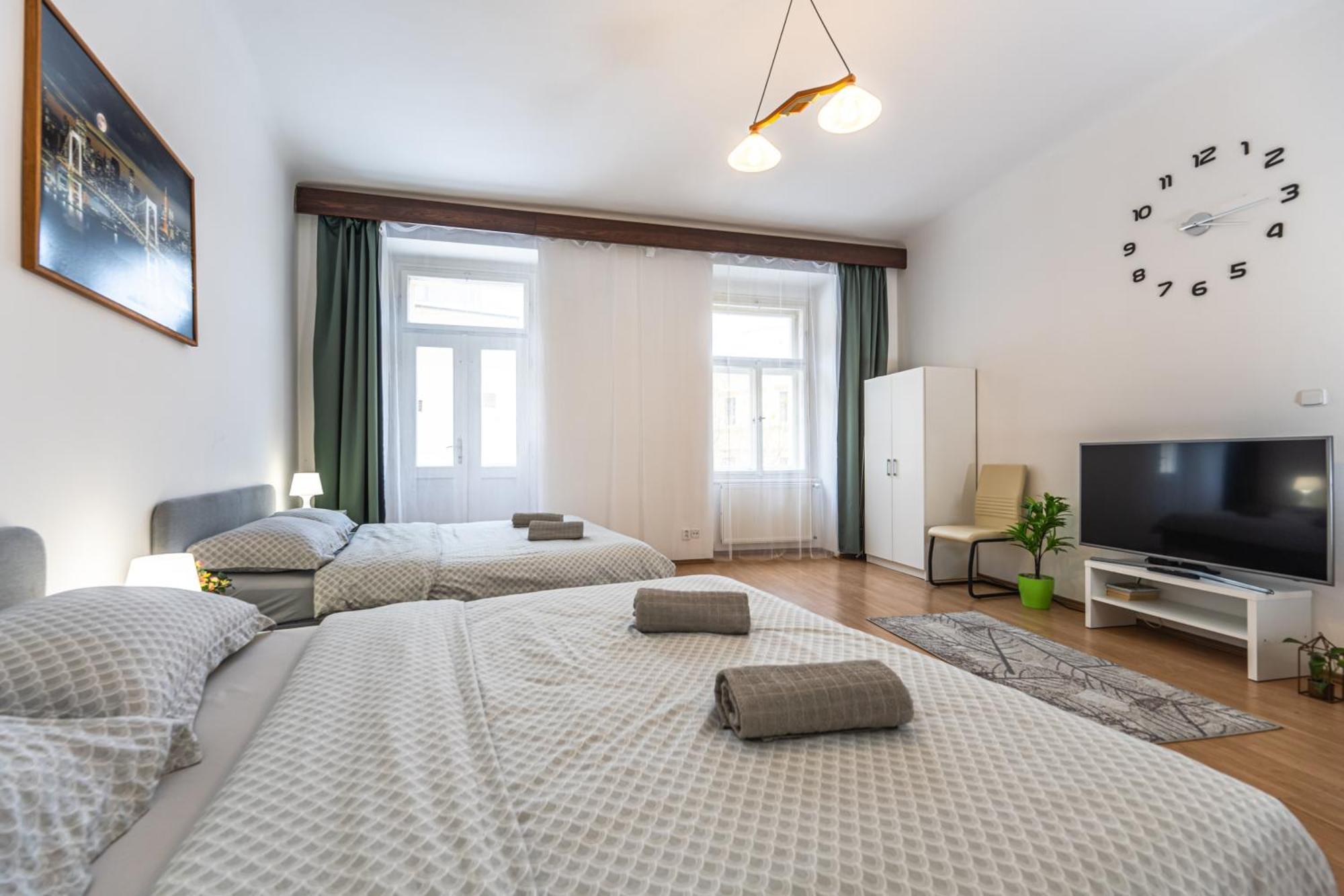 Wenceslas Square 2 Bedroom Apartment Prag Exteriör bild