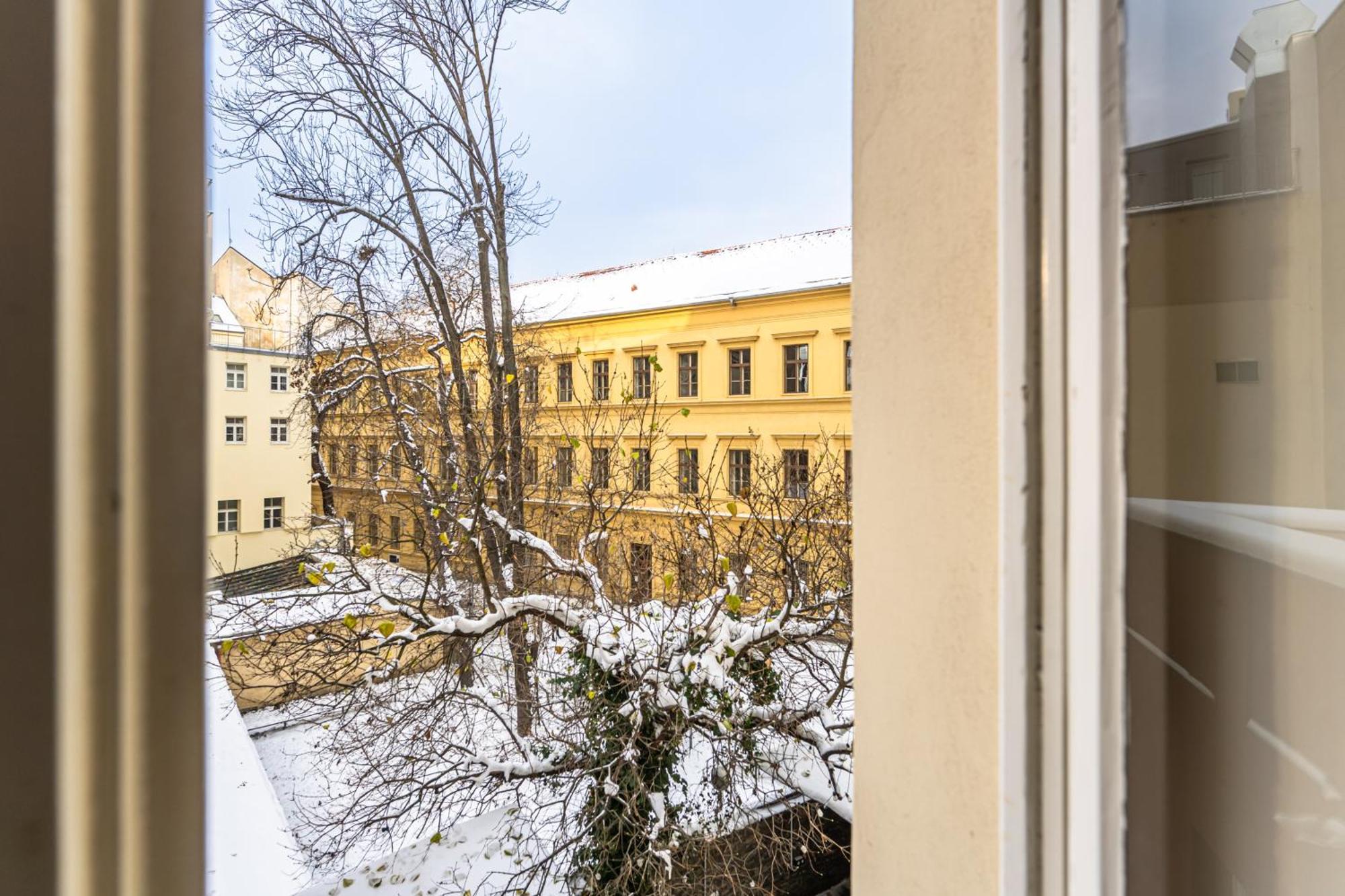 Wenceslas Square 2 Bedroom Apartment Prag Exteriör bild